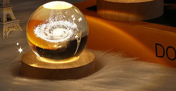 Discover the Magic: KEINI™ Enchanting Glow 3D Crystal Ball for Feline Fantasies